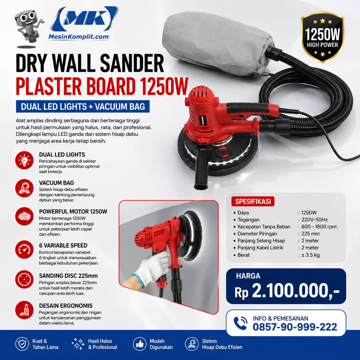 Dry Wall Sander Poles Din...